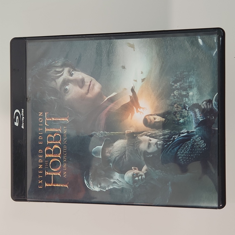 EXTENDED EDITION THE HOBBIT: AN UNEXPECTED JOURNEY 3 Blu Ray set MINT CONDITION